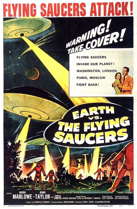 Земля против летающих тарелок 1956
